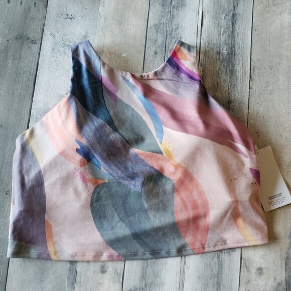 NWT - Athleta Conscious Crop Printed D-DD - Size 1X - Picture 3 of 4